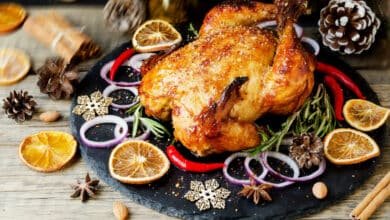 El pavo navideño: tradición y sabor en la mesa festiva