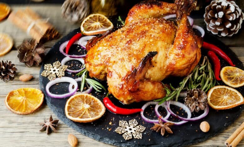 El pavo navideño: tradición y sabor en la mesa festiva