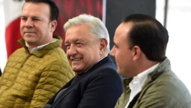 Gobernador priista de Durango lla a AMLO "un gran presidente"