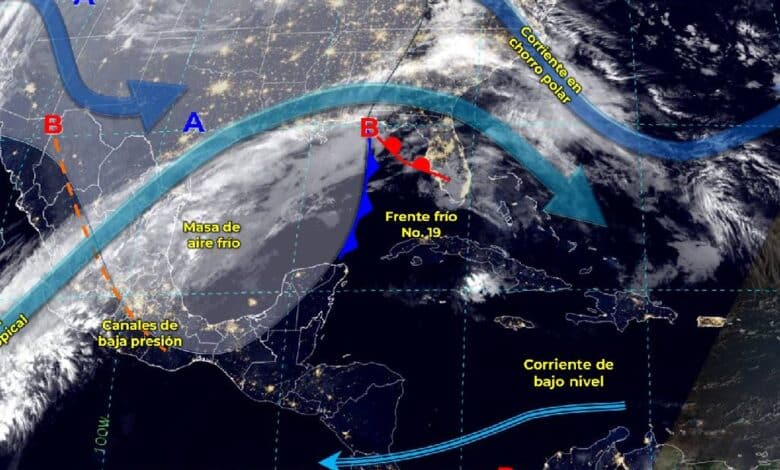 Se pronostican lluvias fuertes en estos estados de México