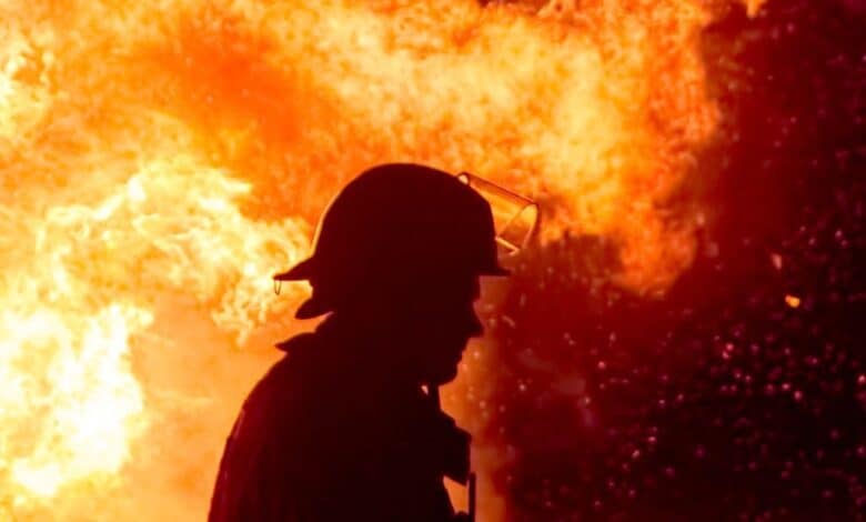 Bomberos.