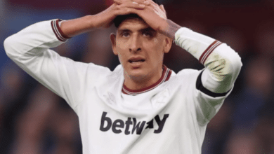 Edson Álvarez sigue sin poder jugar con West Ham