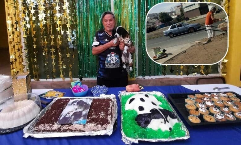 Festejan con gran fiesta 14 años a perrito pachuquense y se vuelve viral