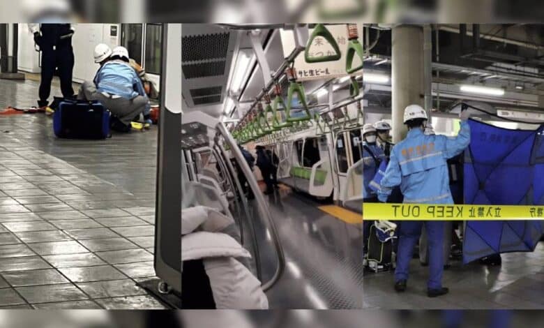 Apuñalan a cuatro personas en tren de Tokio 