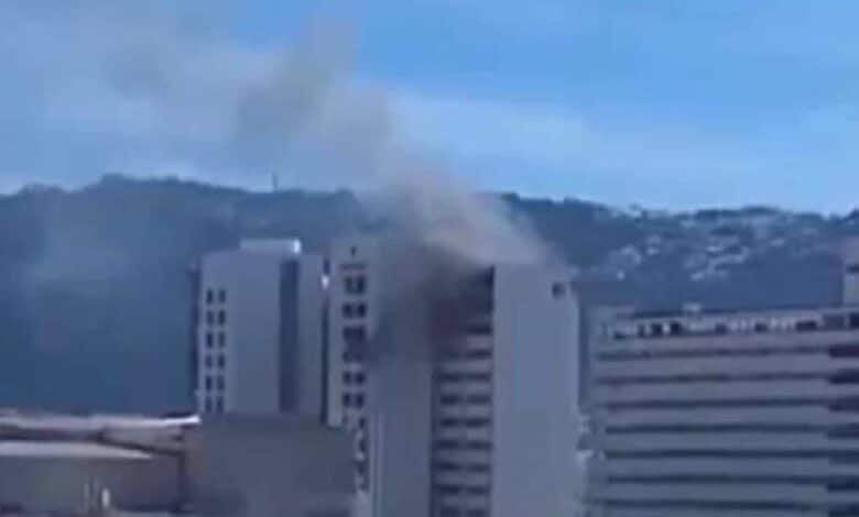 Reportan incendio en hotel Emporio de Acapulco