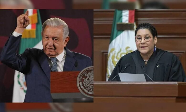 AMLO celebra que Lenia Batres se defina como "ministra del pueblo"