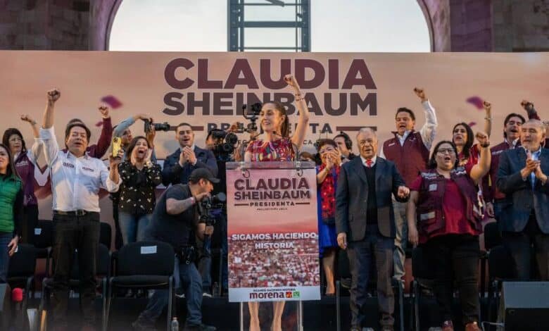 Claudia Sheinbaum se reunió con más de 800 mil personas durante su precampaña rumbo a la Presidencia de la República