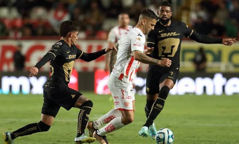 Pumas y Necaxa, duelo de equipos con sólido arranque