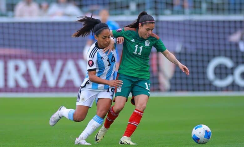 México y Argentina empatan a cero en la Copa Oro femenil