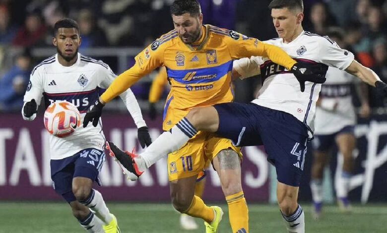 Tigres rescata el empate ante Vancouver Whitecaps en Concachampions