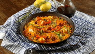 Tesoros de la cocina española Receta de paella valenciana