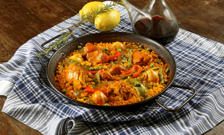 Tesoros de la cocina española Receta de paella valenciana