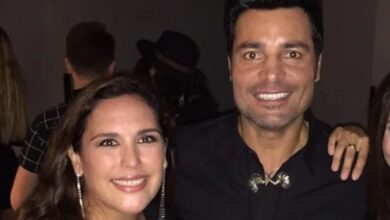 Angélica Vale presume reencuentro con Chayanne