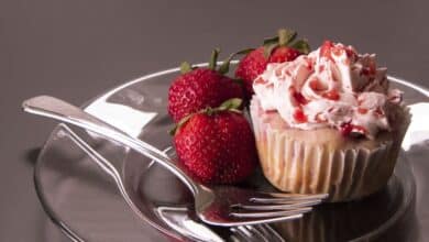 Cupcakes de fresa; un postre perfecto para San Valentín