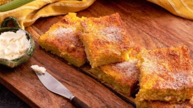 Un postre fácil y delicioso; pan de elote casero