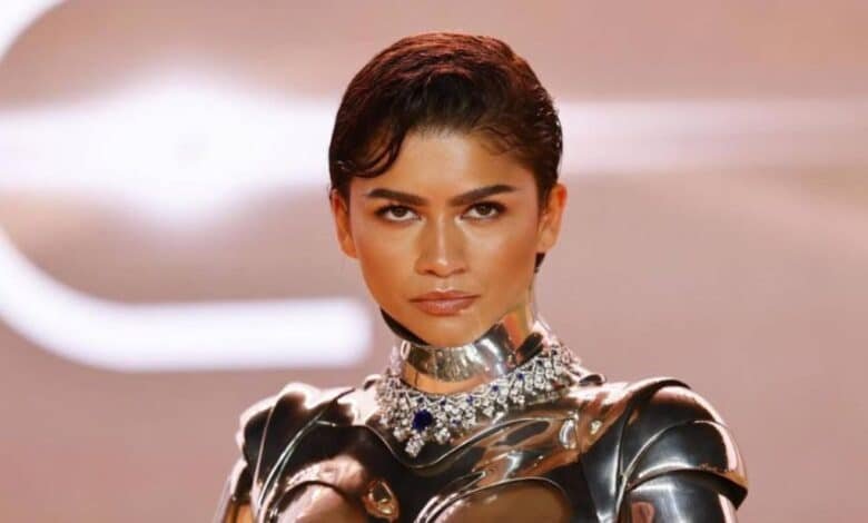 Look robótico de Zendaya en premiere de Dune 2 provoca memes