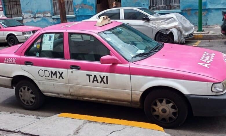 Taxi de CDMX.