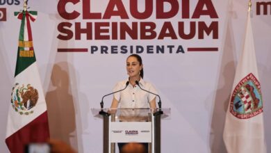 ’’Frente a la guerra, nuestra propuesta es la construcción de la paz’’: Claudia Sheinbaum