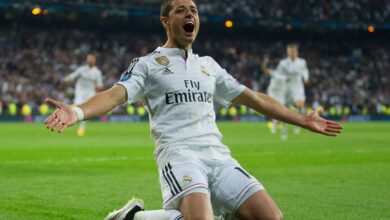 El día que Fidalgo celebró un gol de "Chicharito" en el Real Madrid