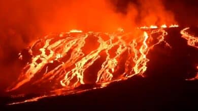 Volcán.