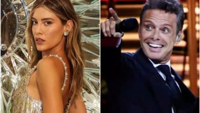 Luis MIguel y Michelle.