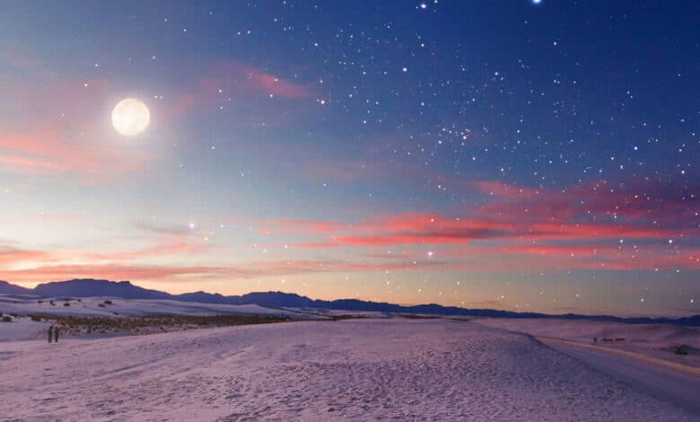 Luna Rosa, Azul… ¿de cuántos colores se puede ver desde la Tierra_