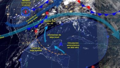 Continua evento de "Norte" muy fuerte en el Golfo de México