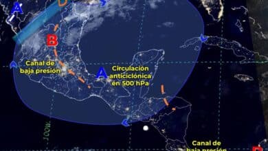 Se prevén lluvias fuertes en el Noreste y Oriente de México