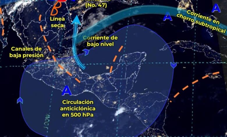 Continuará la onda de calor sobre gran parte del territorio nacional