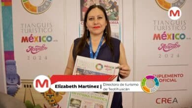 En excluvisa Elizabeth Martínez Martínez, Directora de Turismo de Teotihuacán