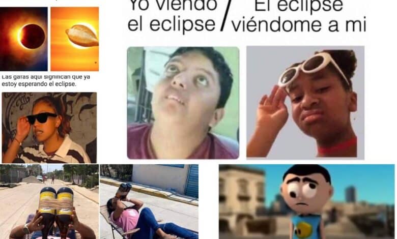 Fotos: Los mejores memes del eclipse solar de este 8 de abril