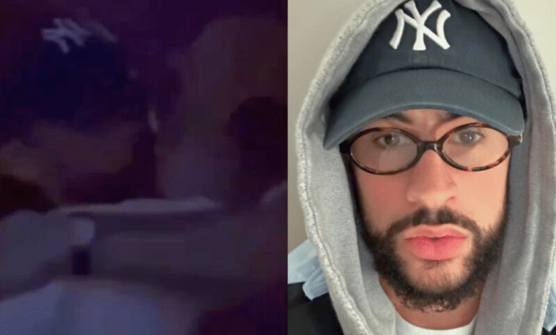 Video: Bad Bunny es captado siendo muy cariñoso con otro hombre en un bar