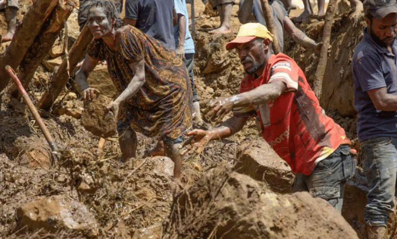 Se calculan más de 7.800 afectados por la avalancha en Papúa Nueva Guinea