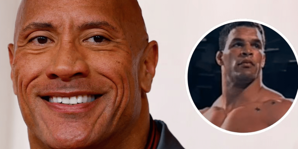 ¡Irreconocible! Así luce Dwayne Johnson para su nueva película; con cabello y sin tatuajes