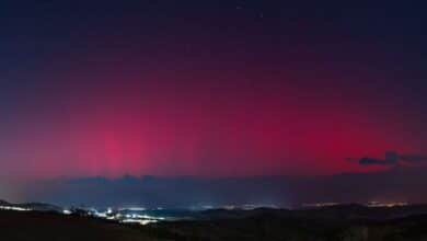 Intensa tormenta solar provoca auroras boreales en varias partes de México