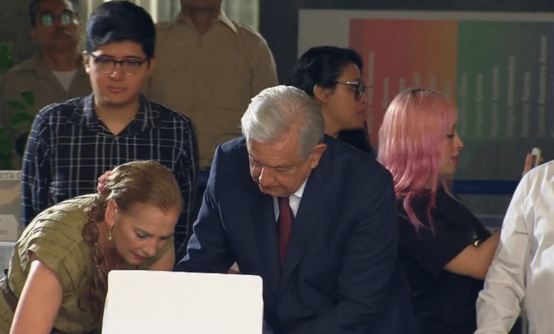 AMLO voto.