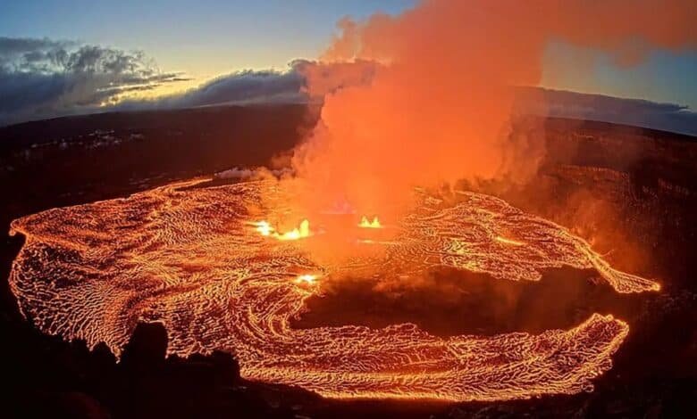 Volcán Kilauea entra en erupción