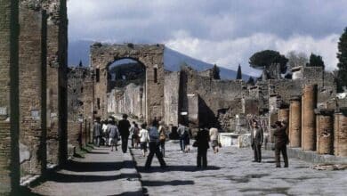 El Parque Arqueológico de Pompeya limita su número de visitantes diarios