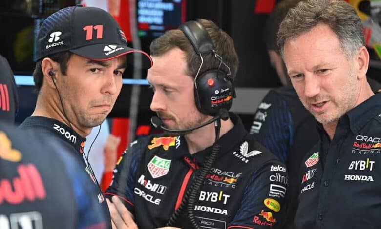 Christian Horner le lanza una advertencia a Checo Pérez: "No podemos continuar así"