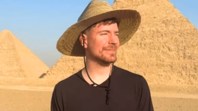 MrBeast alquila icónicas pirámides de Egipto por 100 horas