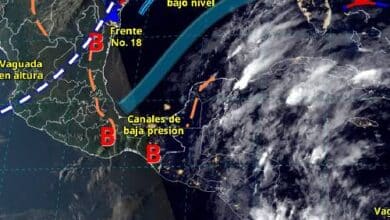 Frente frío No. 18 generará vientos fuertes, heladas y lluvias en el territorio nacional