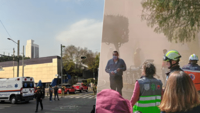 Testigos relatan momentos de terror en el incendio en el Deportivo Benito Juárez