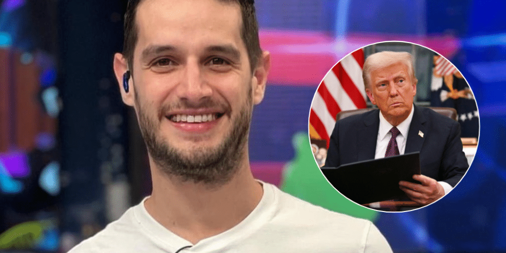 Adrián Marcelo muestra apoyo a Trump