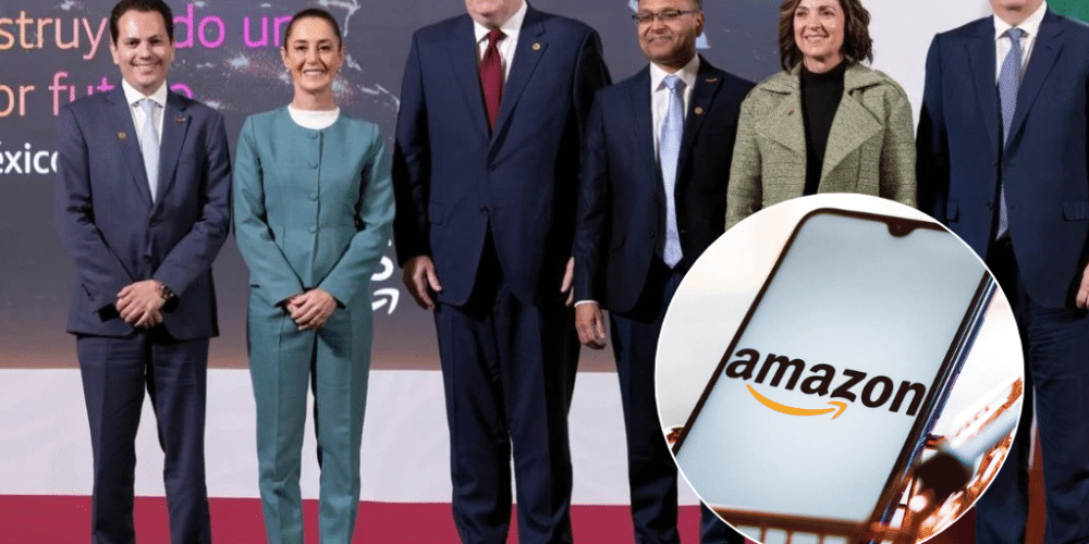 Amazon invierte 5,000 millones en Querétaro y creará 7,000 empleos