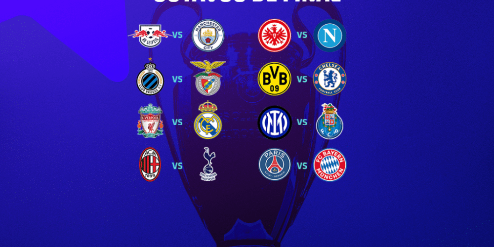 Champions League: Equipos clasificados a octavos