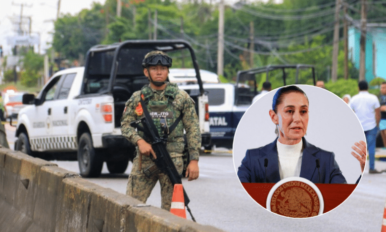 Elementos de FA en Tabasco reforzarán seguridad: Sheinbaum