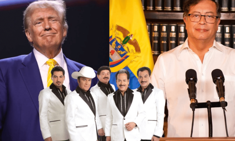 Petro le dedica canción de los Tigres del Norte a Trump