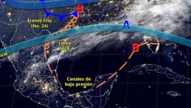 Rachas de viento muy fuertes sobre el noroeste y norte del País