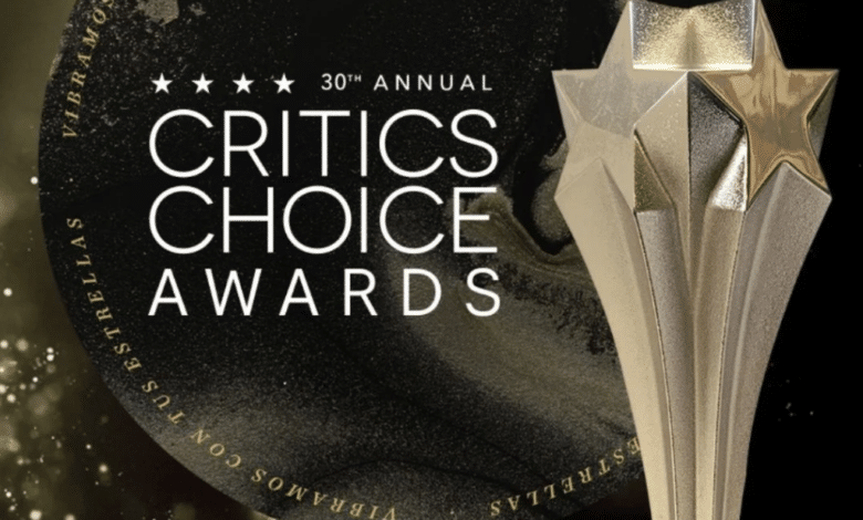 Critics Choice Awards 2025: Todo listo para la gran noche del cine y la televisión