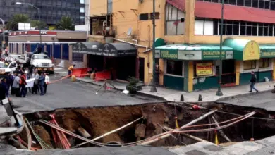 Socavon en Ciudad de México